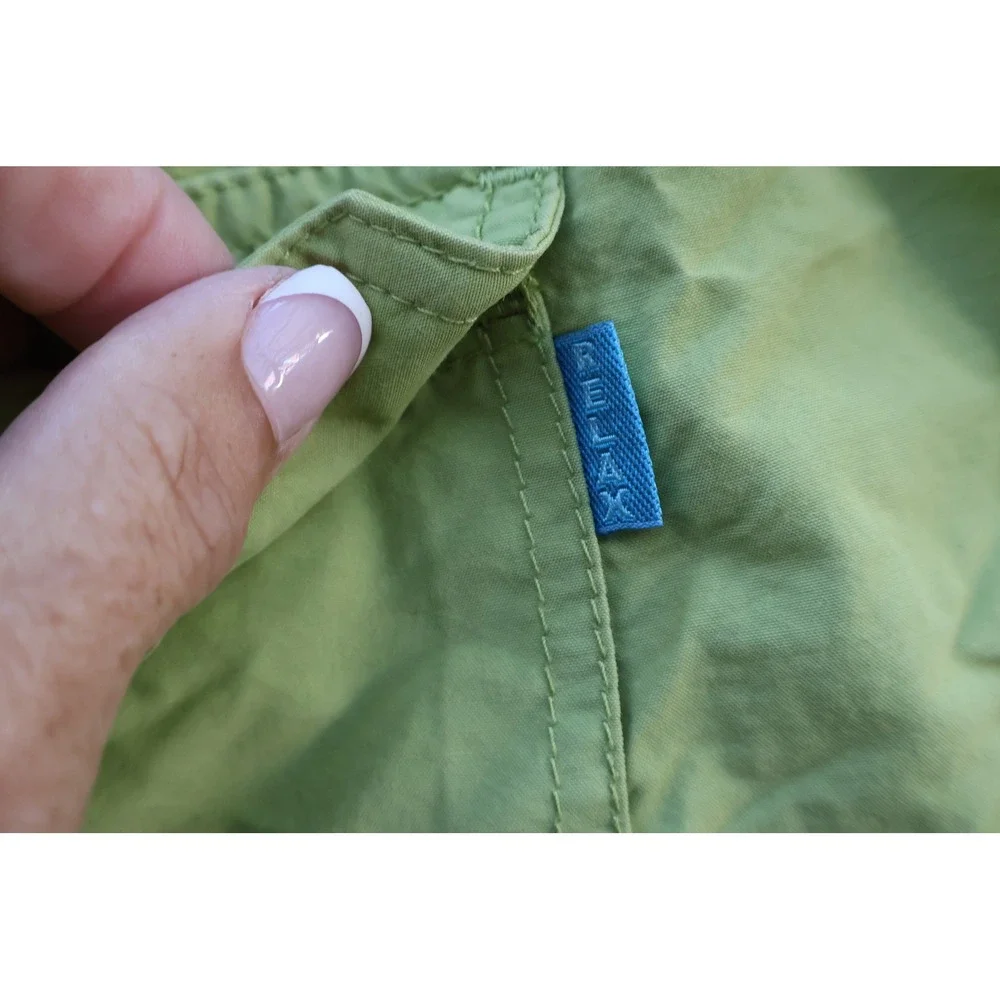 Tommy Bahama Relax Mens Swim Trunks Lime Green Board Shorts XL Embroidered Logo